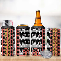 Cameroon Toghu Traditional Pattern 4 in 1 Can Cooler Tumbler