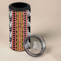 Cameroon Toghu Traditional Pattern 4 in 1 Can Cooler Tumbler
