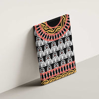 Cameroon Toghu Traditional Pattern Canvas Wall Art
