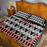 Cameroon Toghu Traditional Pattern Quilt Bed Set