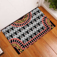 Cameroon Toghu Traditional Pattern Rubber Doormat