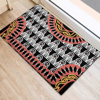 Cameroon Toghu Traditional Pattern Rubber Doormat