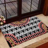 Cameroon Toghu Traditional Pattern Rubber Doormat