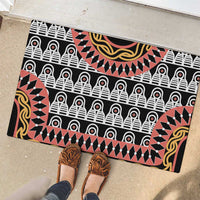 Cameroon Toghu Traditional Pattern Rubber Doormat