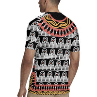 Cameroon Toghu Traditional Pattern Rugby Jersey