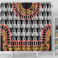 Cameroon Toghu Traditional Pattern Shower Curtain