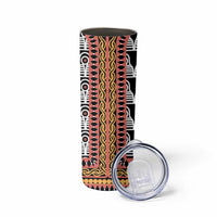 Cameroon Toghu Traditional Pattern Skinny Tumbler
