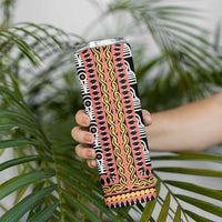 Cameroon Toghu Traditional Pattern Skinny Tumbler