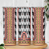 Cameroon Toghu Traditional Pattern Skinny Tumbler