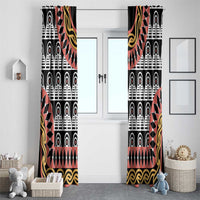 Cameroon Toghu Traditional Pattern Window Curtain