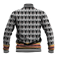 Cameroon Traditional Baseball Jacket Toghu Pattern