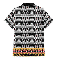 Cameroon Traditional Family Matching Mermaid Dress and Hawaiian Shirt Toghu Pattern