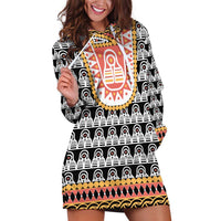 Cameroon Traditional Hoodie Dress Toghu Pattern