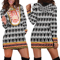 Cameroon Traditional Hoodie Dress Toghu Pattern