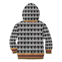 Cameroon Traditional Kid Hoodie Toghu Pattern