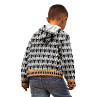 Cameroon Traditional Kid Hoodie Toghu Pattern