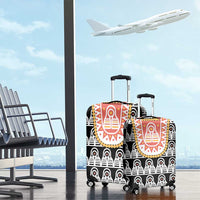 Cameroon Traditional Luggage Cover Toghu Pattern