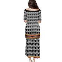 Cameroon Traditional Puletasi Toghu Pattern