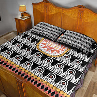 Cameroon Traditional Quilt Bed Set Toghu Pattern