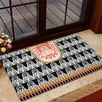 Cameroon Traditional Rubber Doormat Toghu Pattern