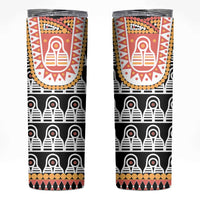 Cameroon Traditional Skinny Tumbler Toghu Pattern