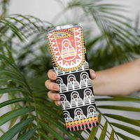 Cameroon Traditional Skinny Tumbler Toghu Pattern