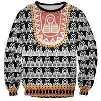 Cameroon Traditional Sweatshirt Toghu Pattern