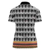Cameroon Traditional Women Polo Shirt Toghu Pattern