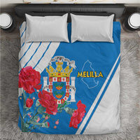 Melilla Bedding Set Coat Of Arms Red Carnation