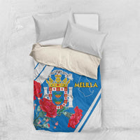 Melilla Bedding Set Coat Of Arms Red Carnation
