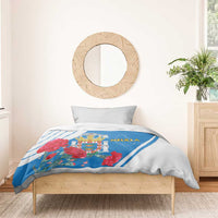 Melilla Bedding Set Coat Of Arms Red Carnation