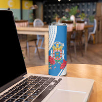 Melilla Skinny Tumbler Coat Of Arms Red Carnation