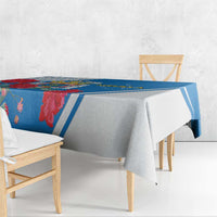 Melilla Tablecloth Coat Of Arms Red Carnation