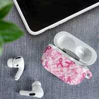 Breast Cancer Awareness Pink Ribbon AirPods Case Tie Dye Style - Wonder Print Shop