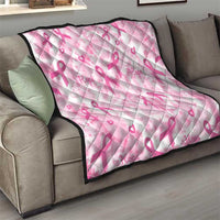 Breast Cancer Awareness Pink Ribbon Quilt Tie Dye Style - Wonder Print Shop