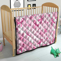 Breast Cancer Awareness Pink Ribbon Quilt Tie Dye Style - Wonder Print Shop