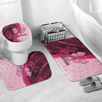 Breast Cancer Awareness Bathroom Set Party Like A Survivor - Pink African Pattern - Wonder Print Shop