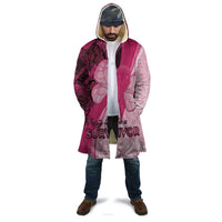 Breast Cancer Awareness Cloak Party Like A Survivor - Pink African Pattern - Wonder Print Shop