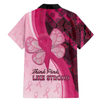 Breast Cancer Awareness Hawaiian Shirt Party Like A Survivor - Pink African Pattern - Wonder Print Shop