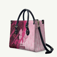Breast Cancer Awareness Leather Bag Party Like A Survivor - Pink African Pattern - Wonder Print Shop