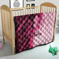 Breast Cancer Awareness Quilt Party Like A Survivor - Pink African Pattern - Wonder Print Shop