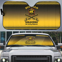 Buffalo Soldiers Christmas Auto Sun Shade 9th Cavalry Regiment - Wonder Print Shop