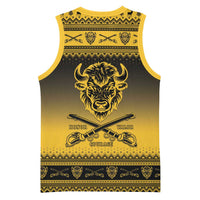 Buffalo Soldiers Christmas Basketball Jersey 9th Cavalry Regiment - Wonder Print Shop