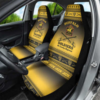 Buffalo Soldiers Christmas Car Seat Cover 9th Cavalry Regiment - Wonder Print Shop