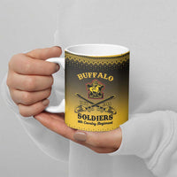 Buffalo Soldiers Christmas Ceramic Mug 9th Cavalry Regiment - Wonder Print Shop