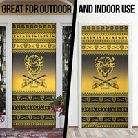 Buffalo Soldiers Christmas Door Cover 9th Cavalry Regiment - Wonder Print Shop