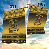 Buffalo Soldiers Christmas Garden Flag 9th Cavalry Regiment - Wonder Print Shop