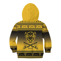 Buffalo Soldiers Christmas Kid Hoodie 9th Cavalry Regiment - Wonder Print Shop