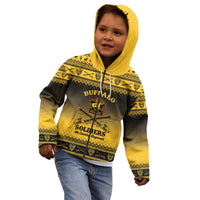 Buffalo Soldiers Christmas Kid Hoodie 9th Cavalry Regiment - Wonder Print Shop