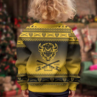 Buffalo Soldiers Christmas Kid Ugly Christmas Sweater 9th Cavalry Regiment - Wonder Print Shop